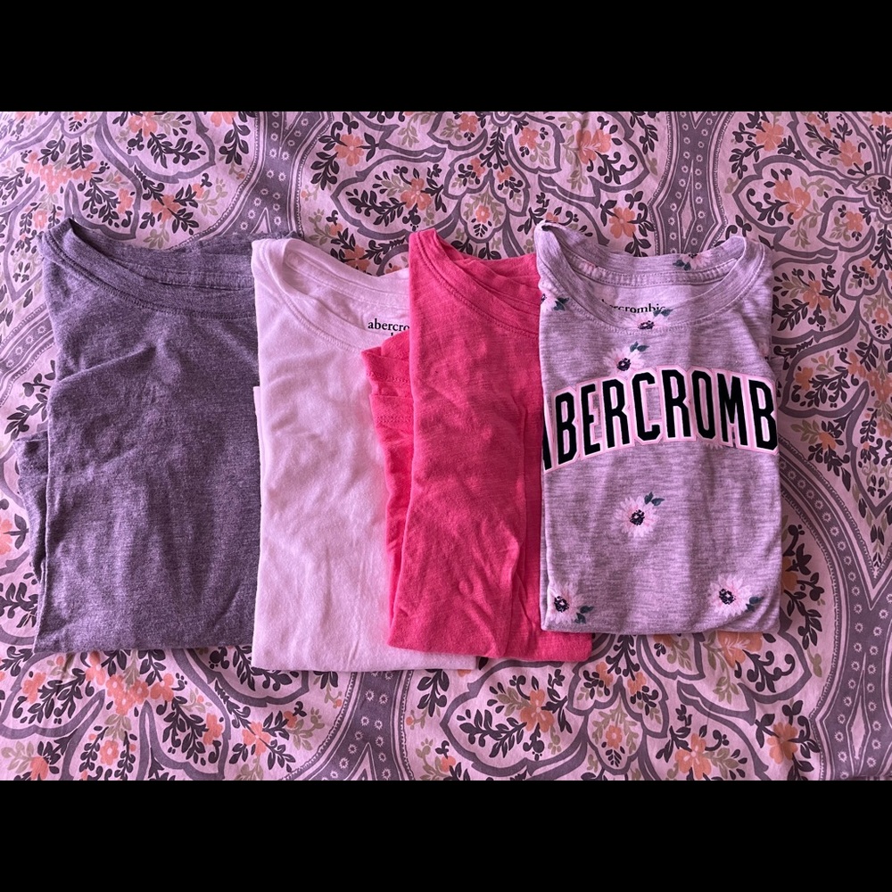 Girls Abercrombie shirt bundle